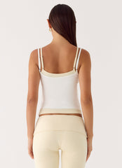 Renae Top - Baby Yellow