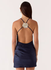 Rhia Mini Dress - Navy