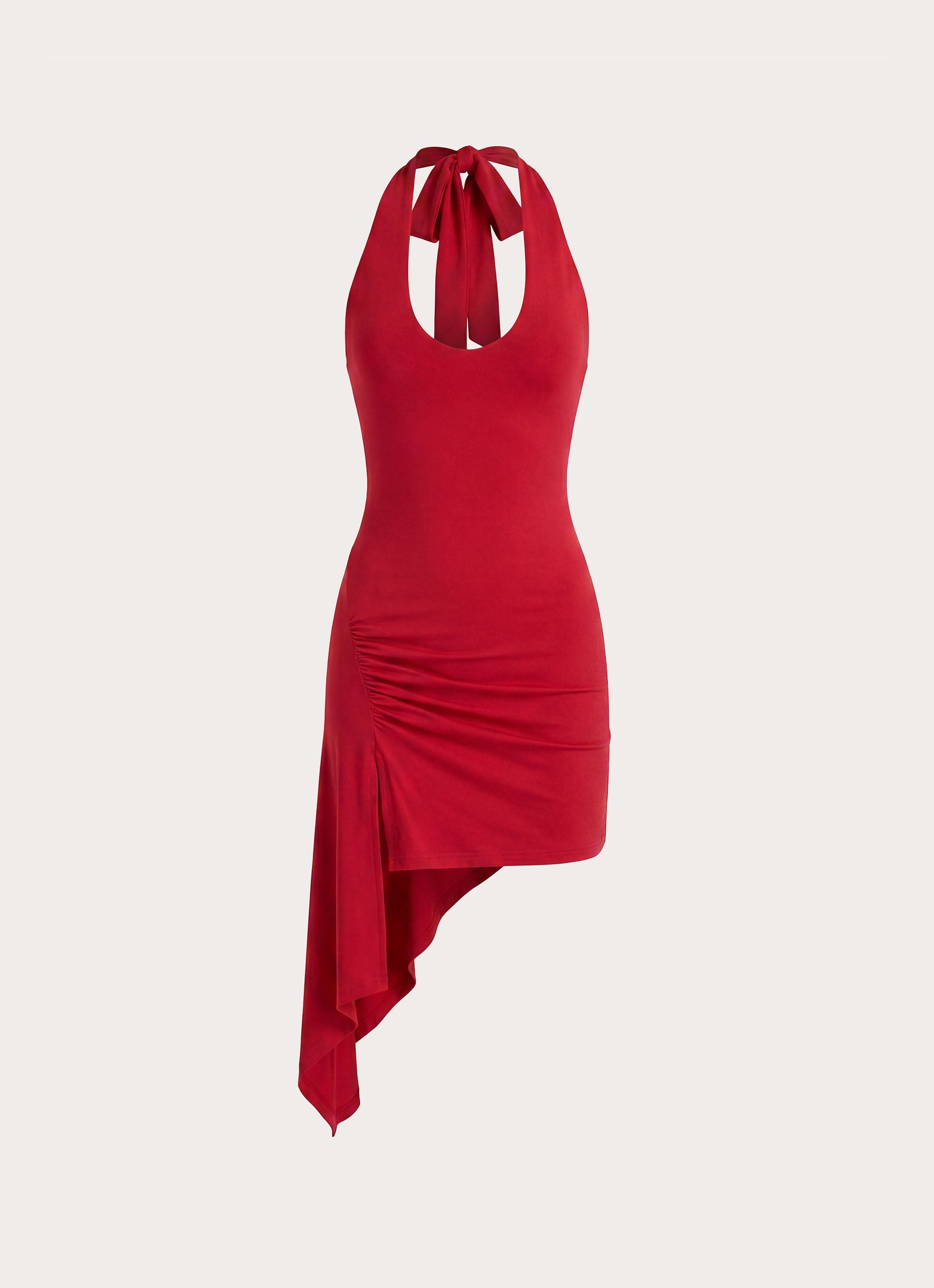 Rhody Mini Dress - Deep Red