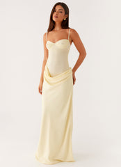 Romy Maxi Dress - Yellow