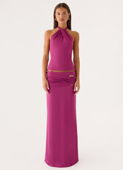 Rosanna Top - Plum
