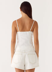 Samah Top - White