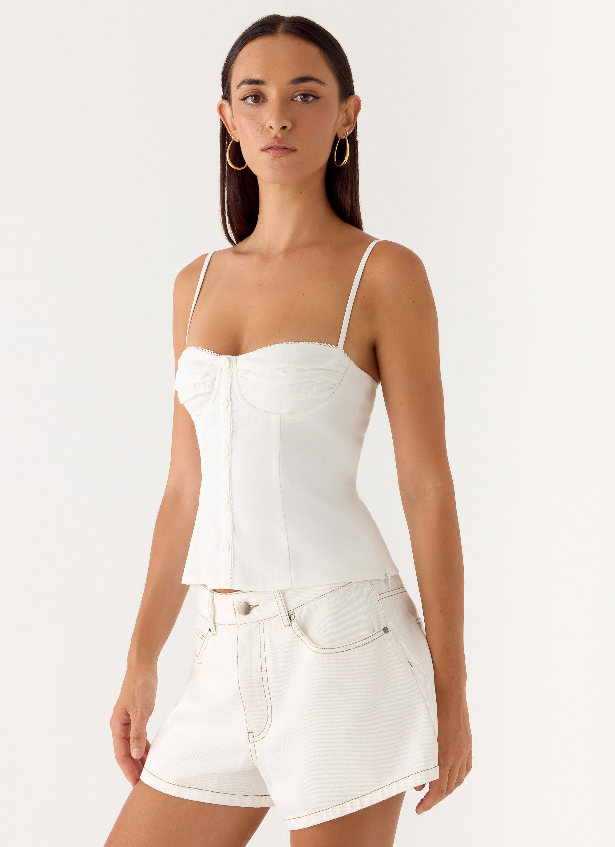 Samah Top - White