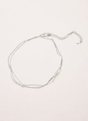 Scene Stealer Belly Chain - Silver
