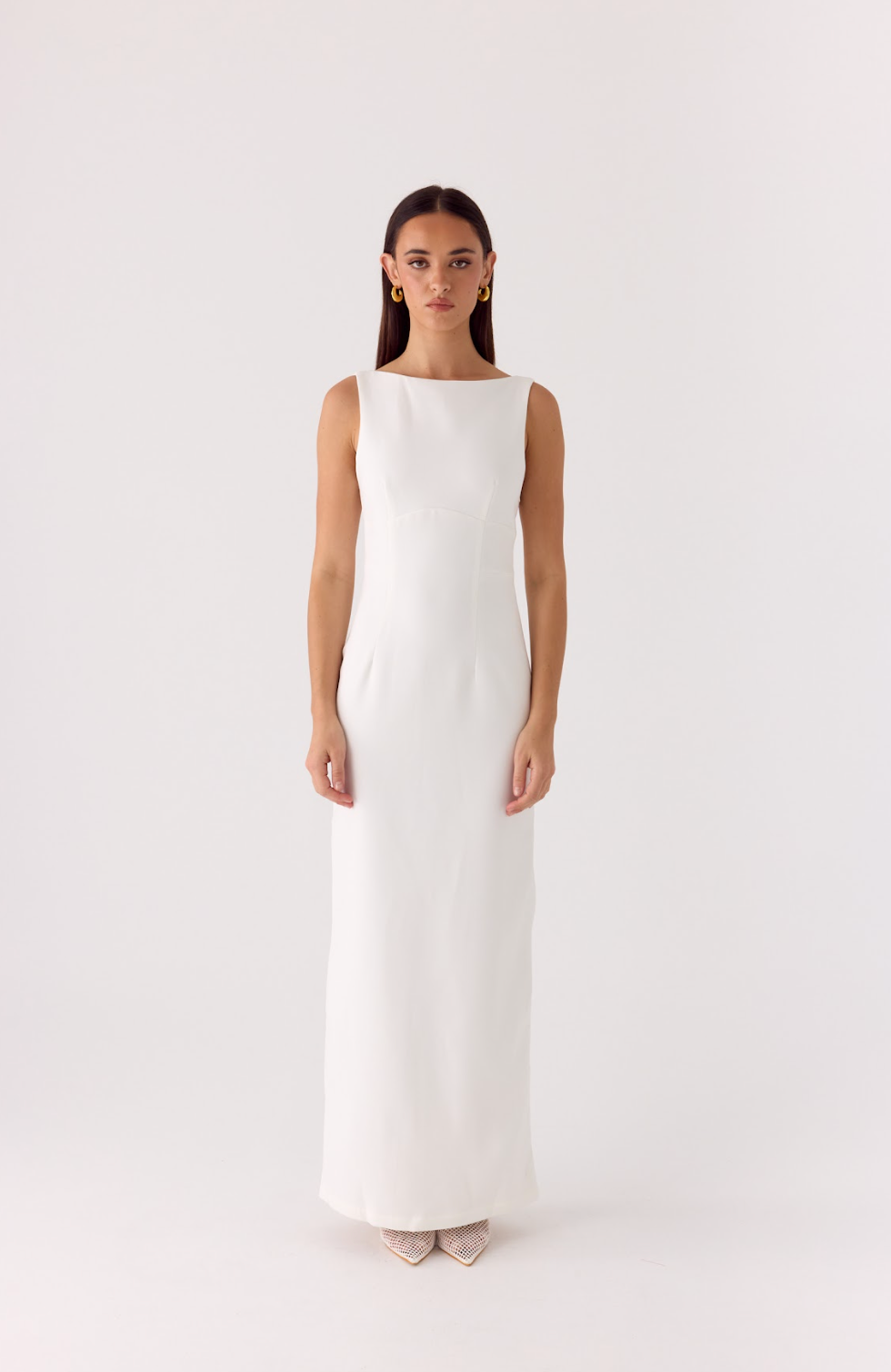 Lulita Maxi Dress - White