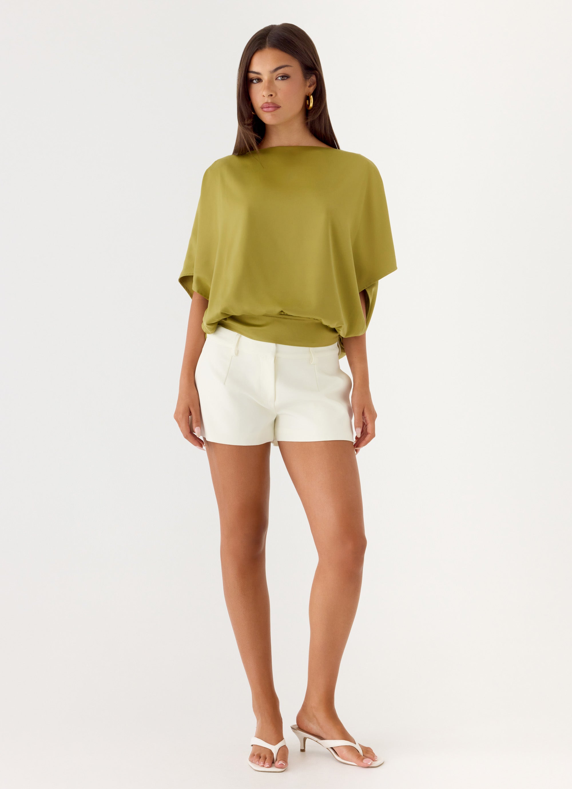 Serena Top - Fern Green