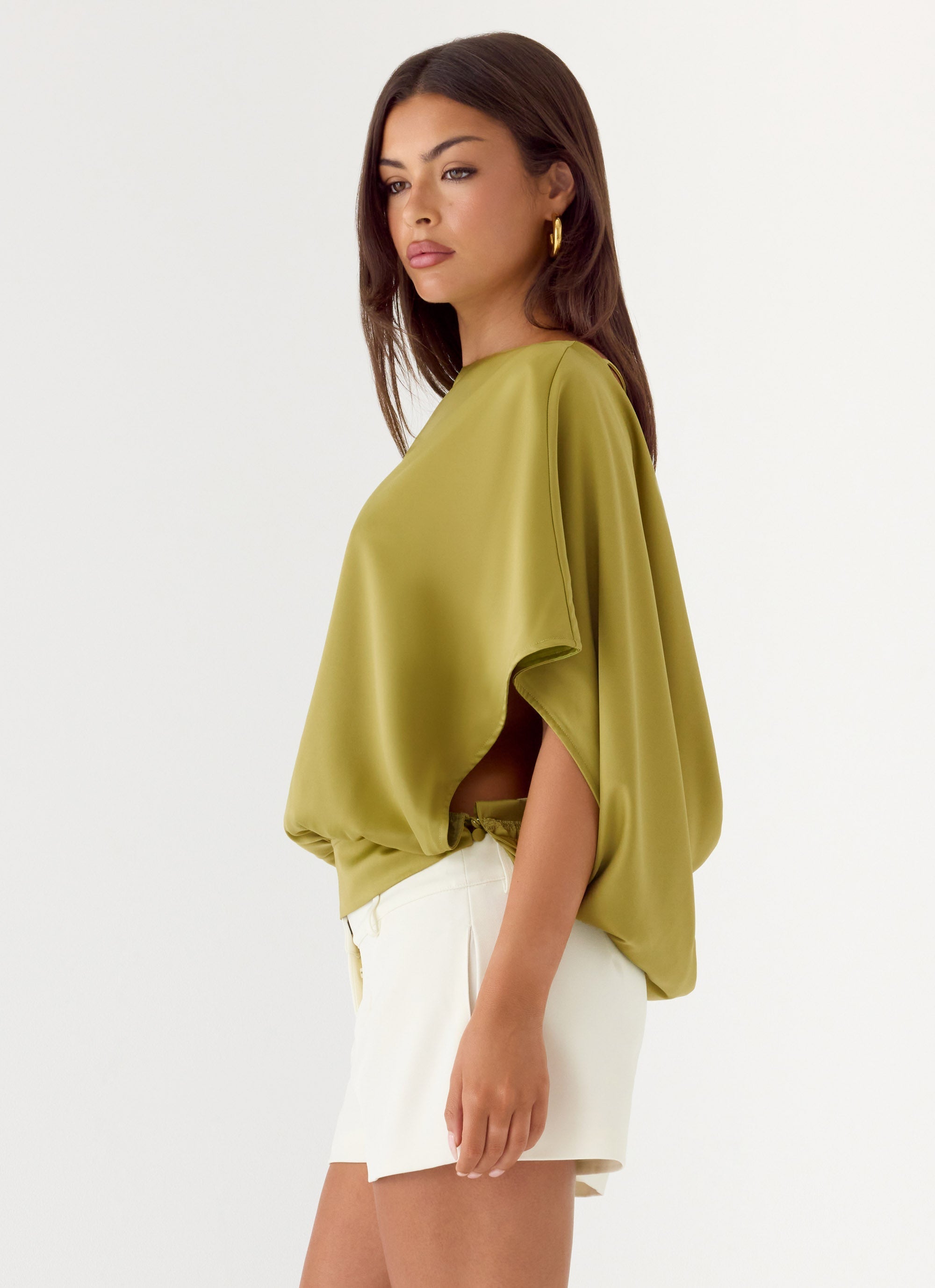 Serena Top - Fern Green
