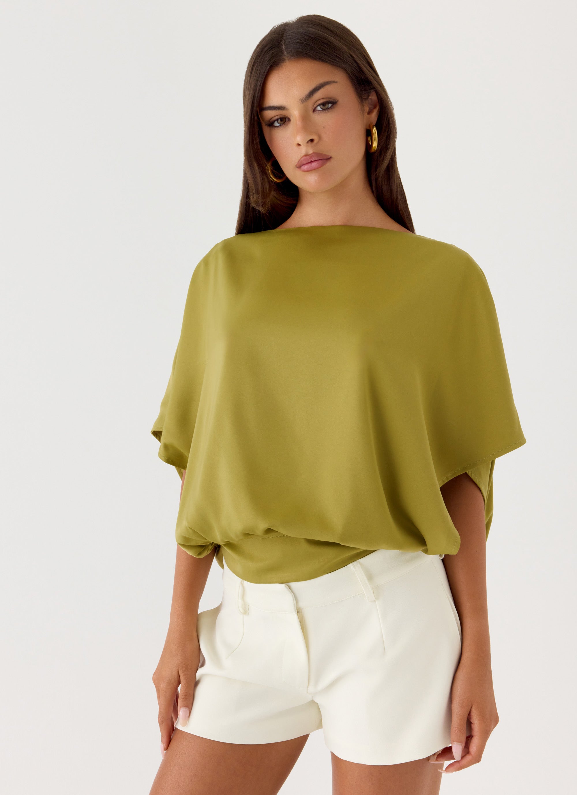 Serena Top - Fern Green