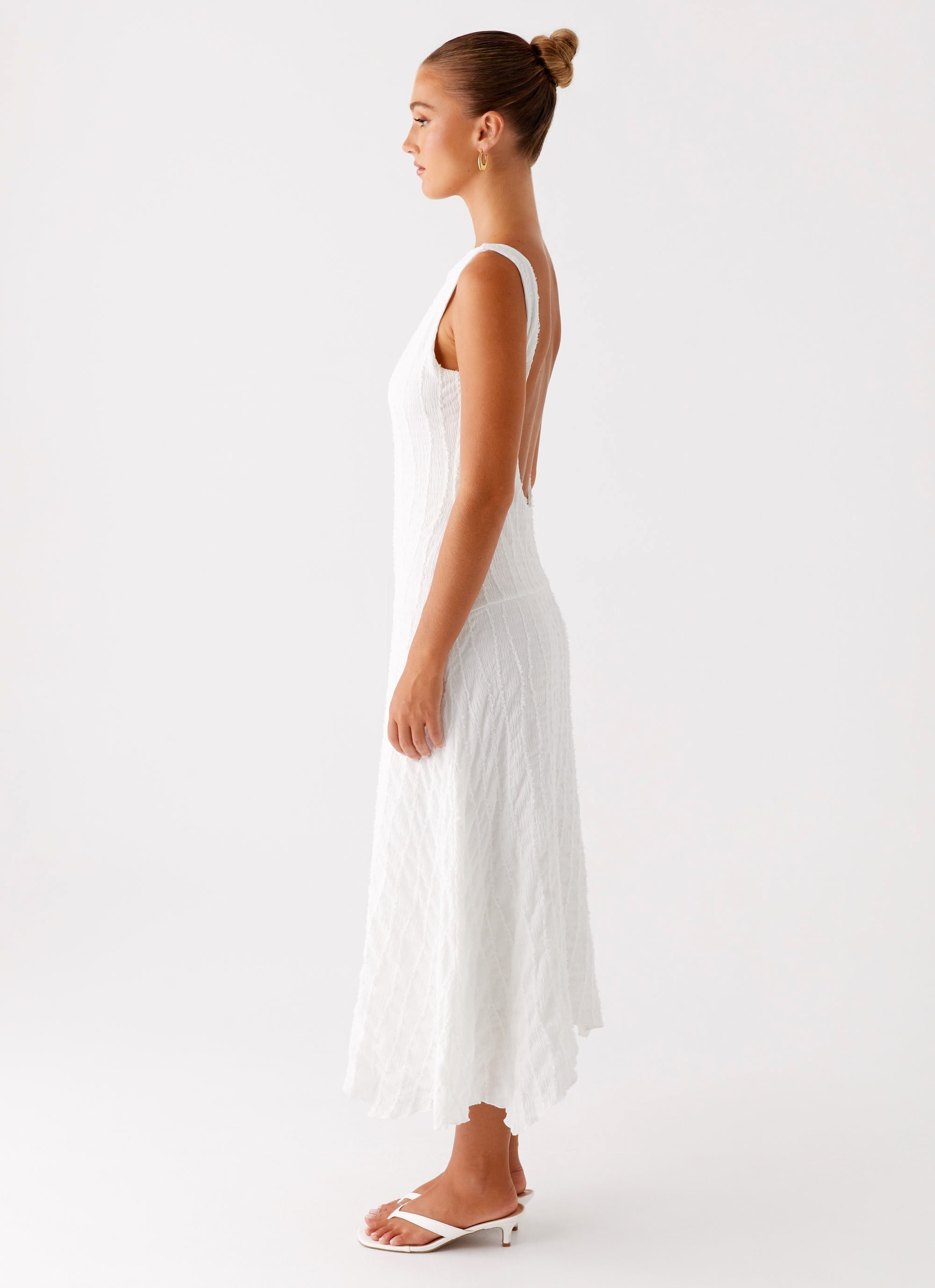 Sharni Midi Dress - Ivory