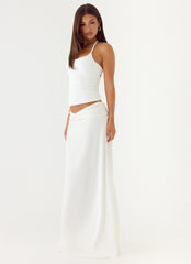 She Means It Maxi Skirt - Ivory