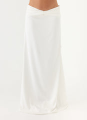 She Means It Maxi Skirt - Ivory