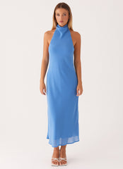 Shelly Midi Dress - Azure