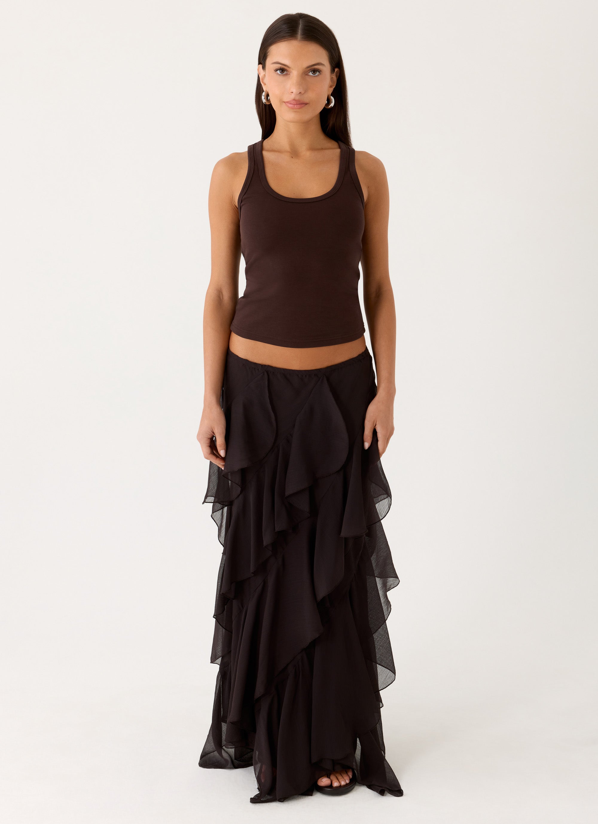Silka Top - Chocolate