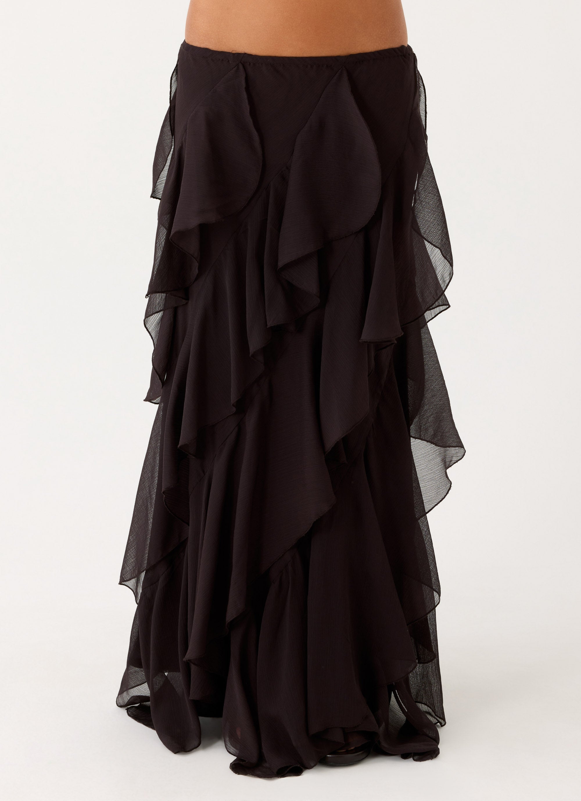 Silvanna Maxi Skirt - Chocolate