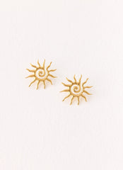 Solaris Earrings - Gold