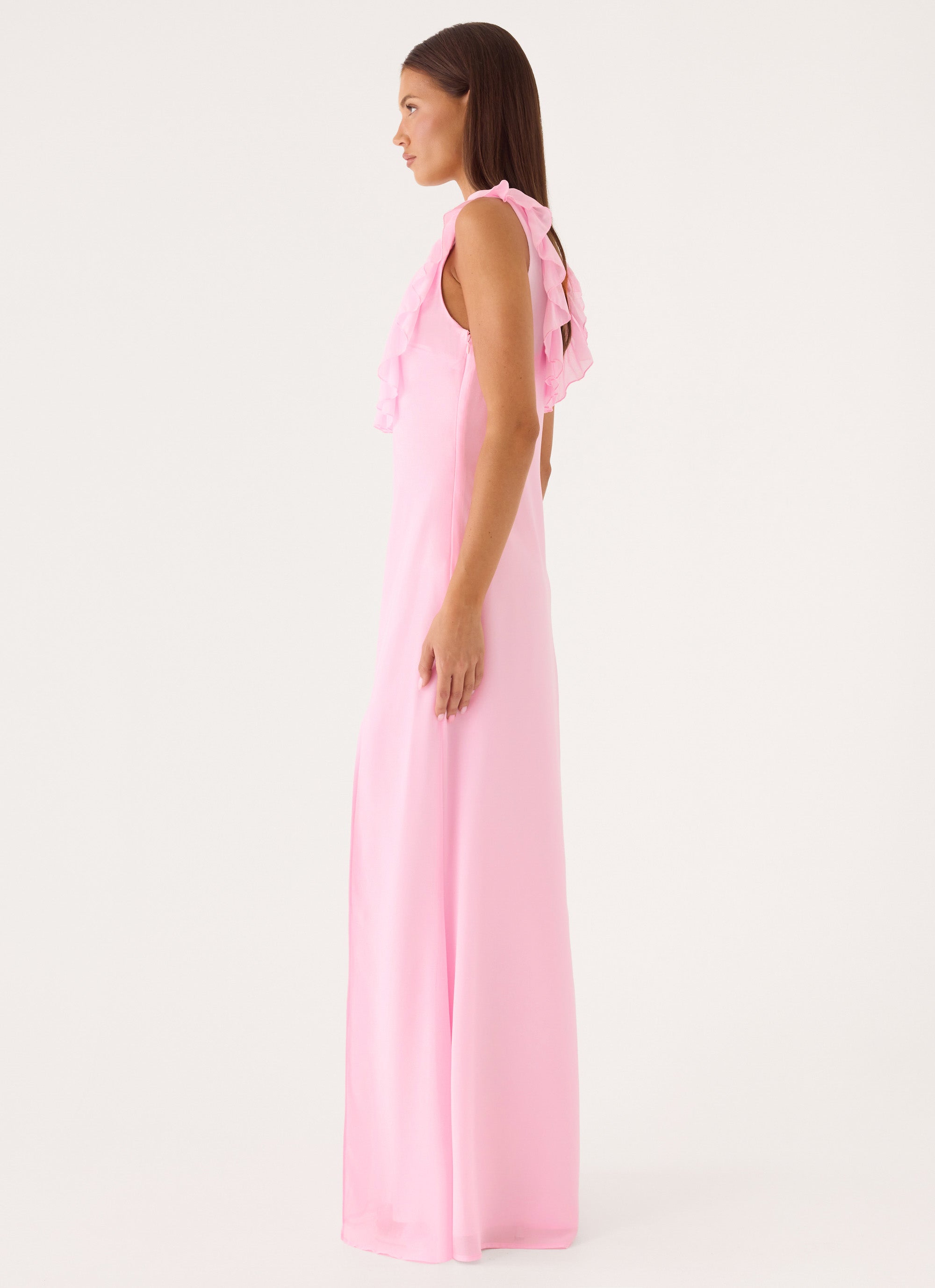 Something Inbetween Maxi Dress - Blushing Pink