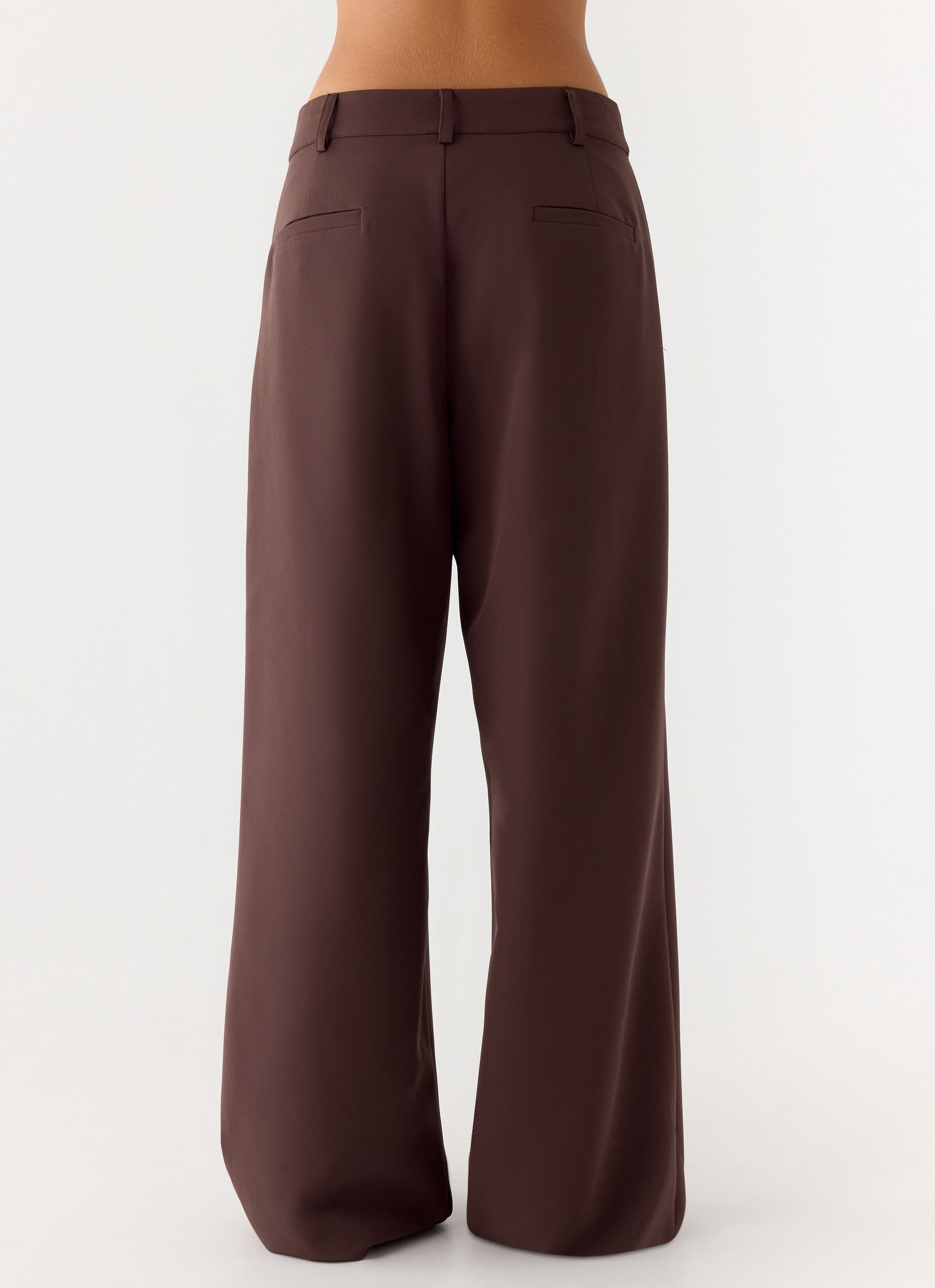 Sora Low Rise Pant - Dark Chocolate