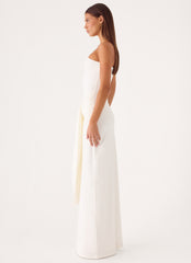 Stole My Heart Maxi Dress - White