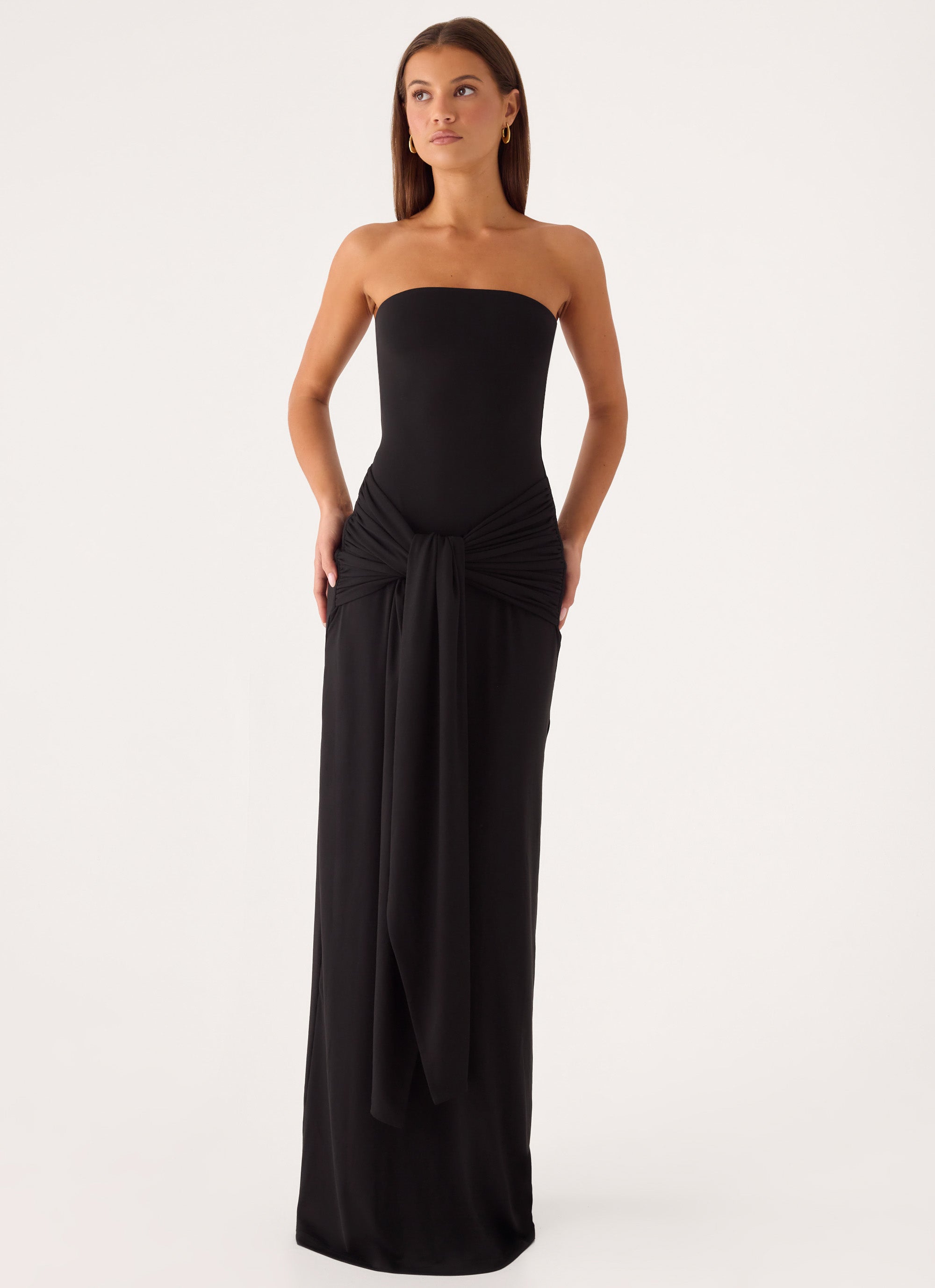Stole My Heart Maxi Dress - Black