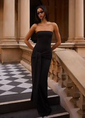 Stole My Heart Maxi Dress - Black