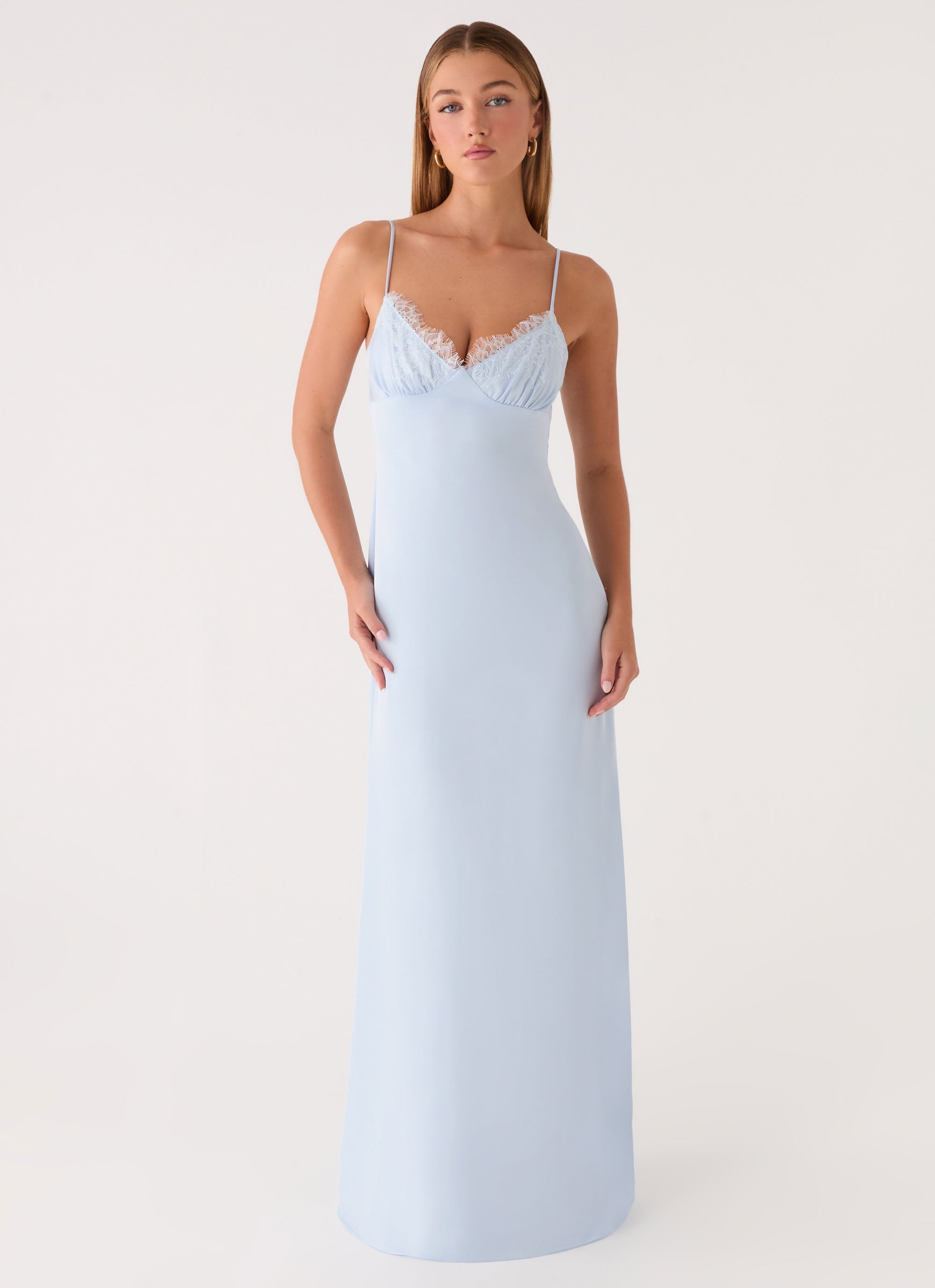 Sunniva Maxi Dress - Blue
