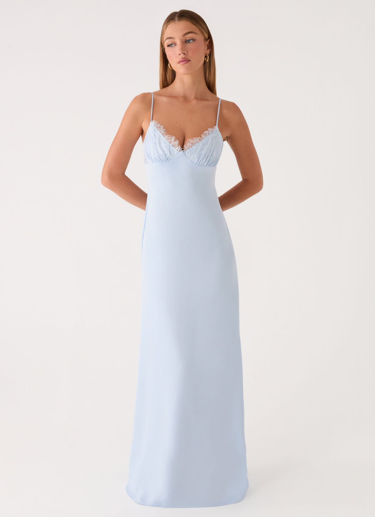 Sunniva Maxi Dress - Blue