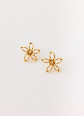 Sunpetal Earrings - Gold