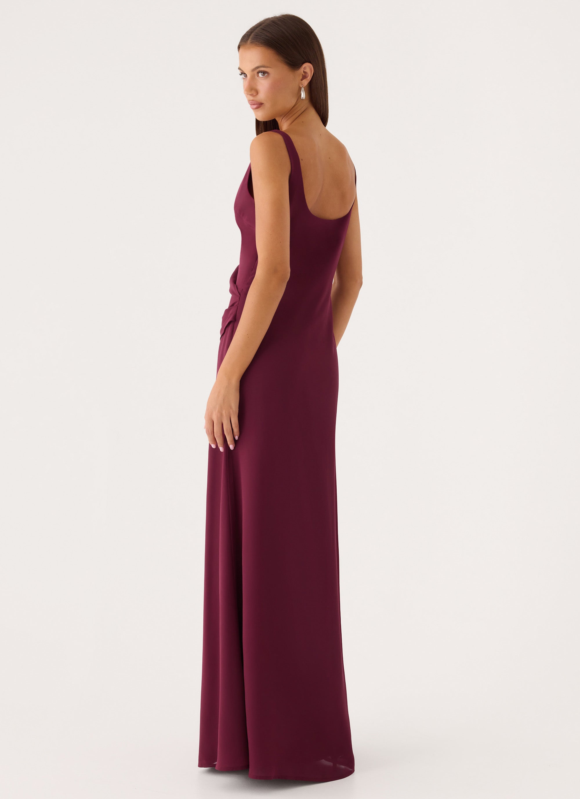 Sunset Edit Maxi Dress - Berry Kiss