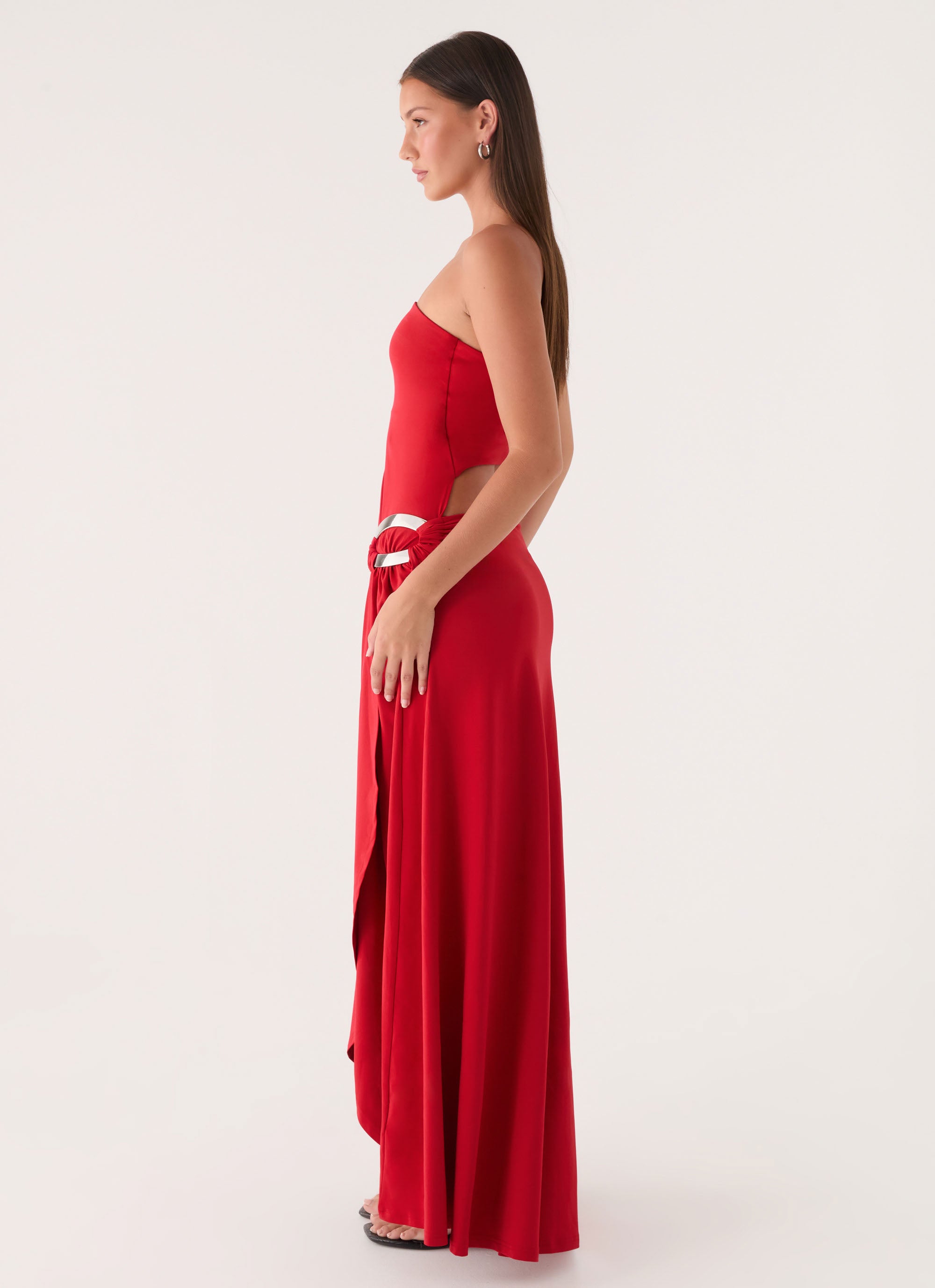 Tarna Maxi Dress - Cherry