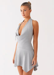 Tavi Mini Dress - Grey