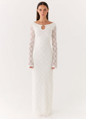 Theresea Maxi Dress - White