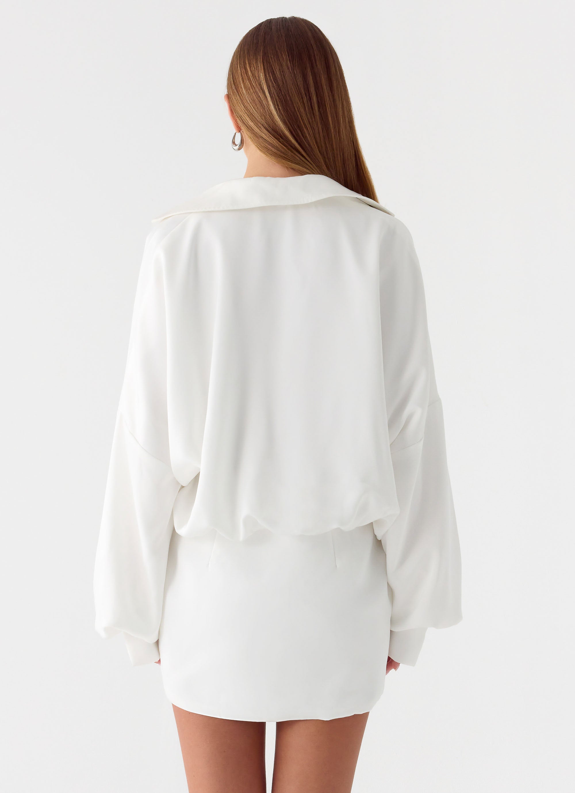 Thessaly Mini Dress - White