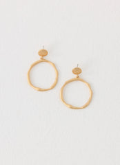 Tropicana Spritz Earings - Gold