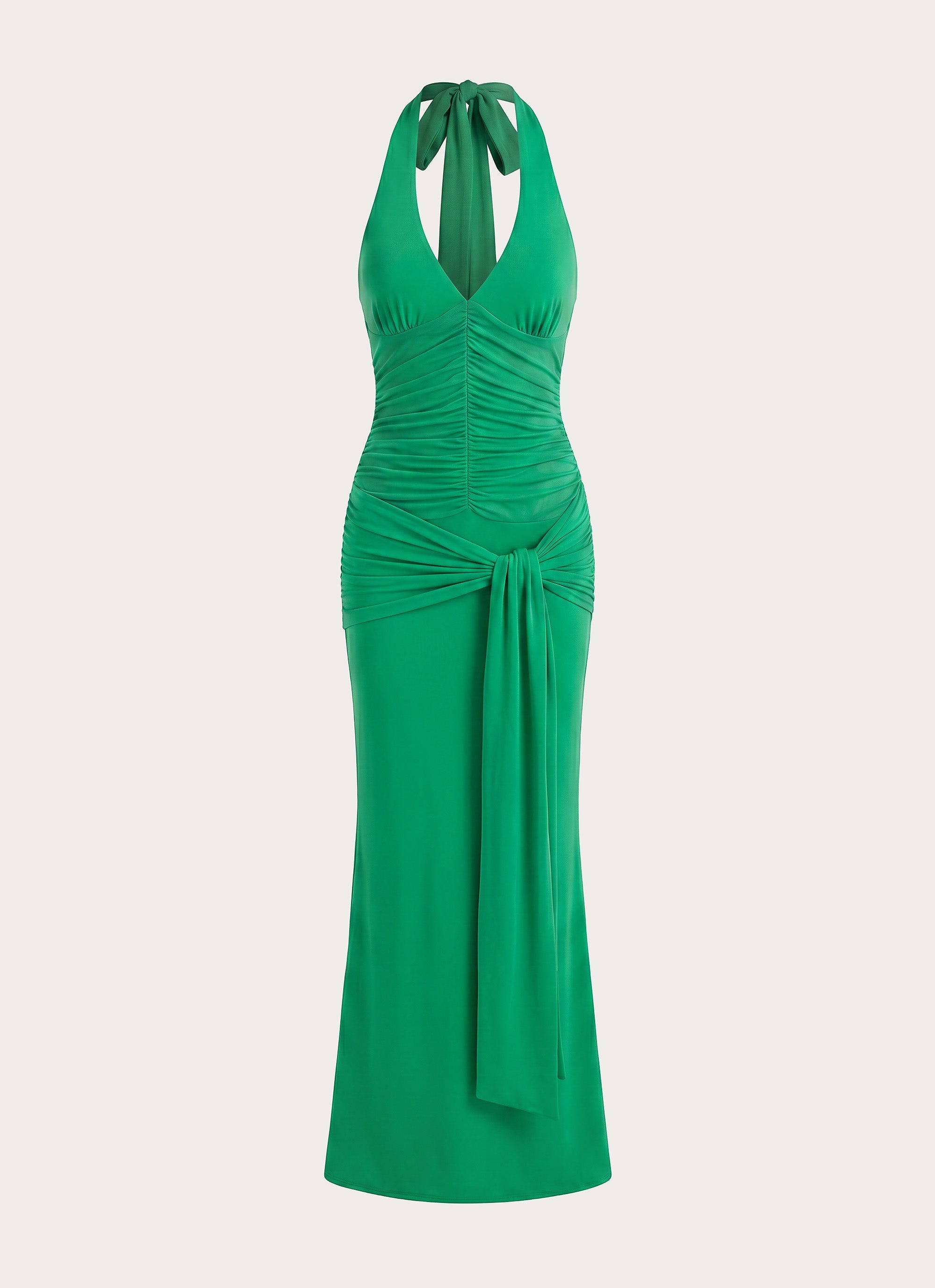 Tylan Halter Maxi Dress - Emerald Green