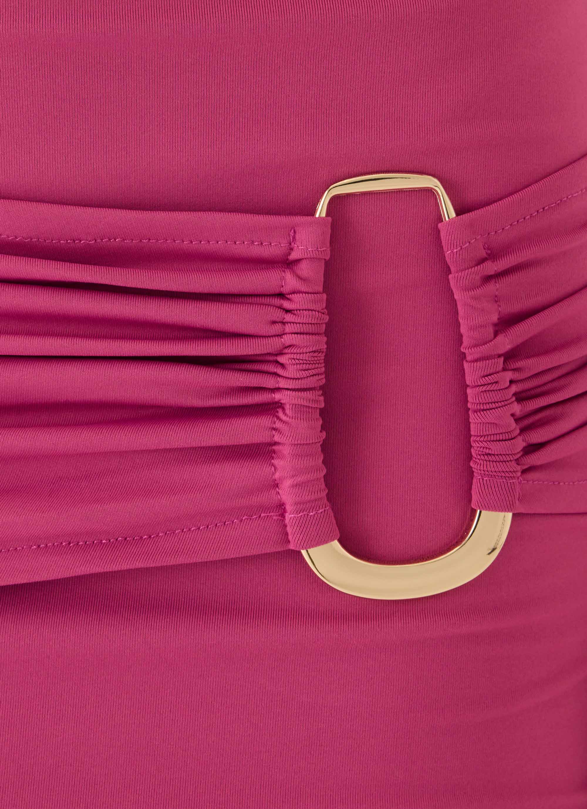 Ungodly Hour Mini Dress - Berry