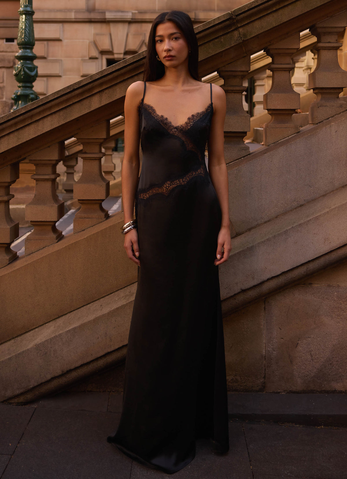 Velisse Maxi Dress - Black