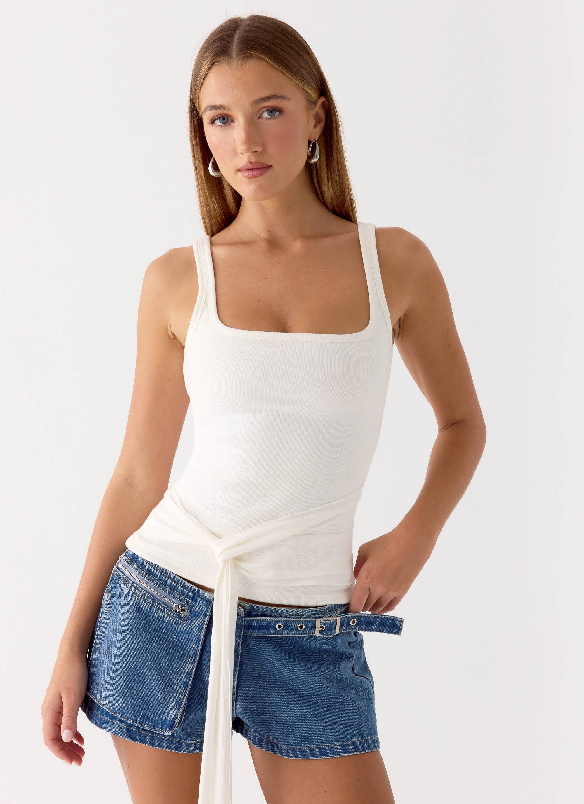 Vernia Top - White