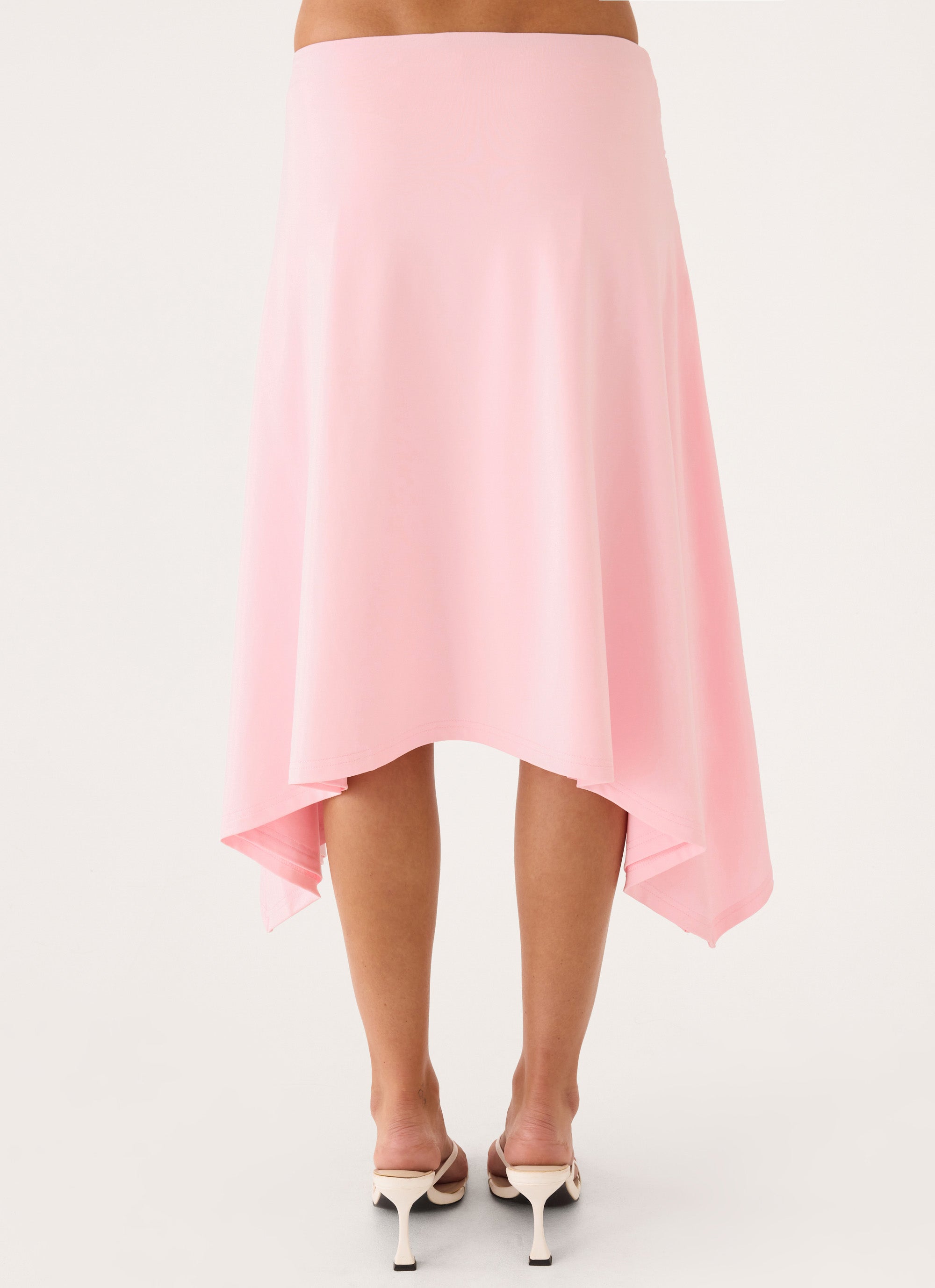 Vickine Midi Skirt - Pink