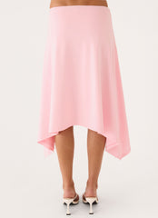 Vickine Midi Skirt - Pink
