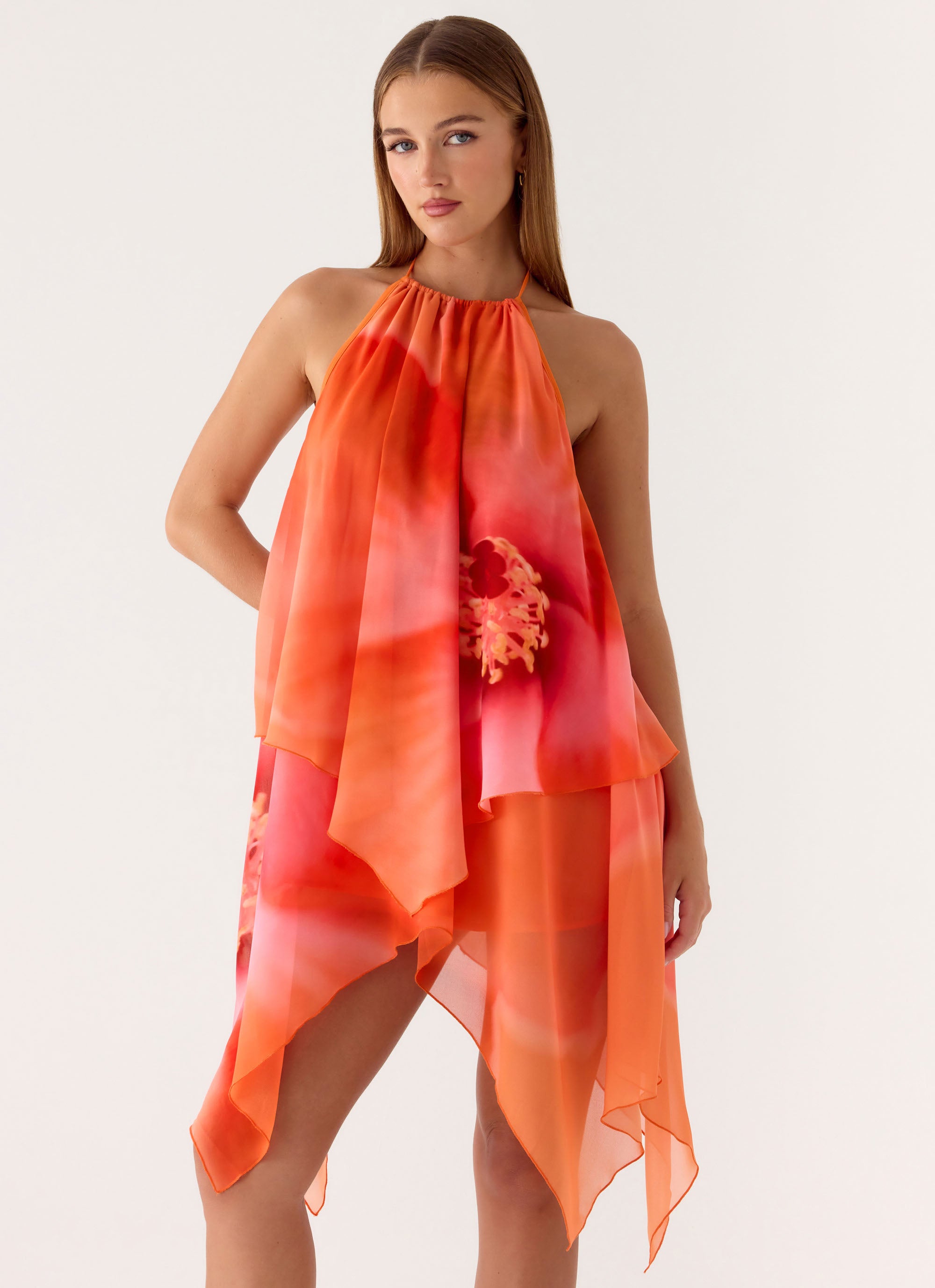 Wylma Mini Dress - Orange Blossom