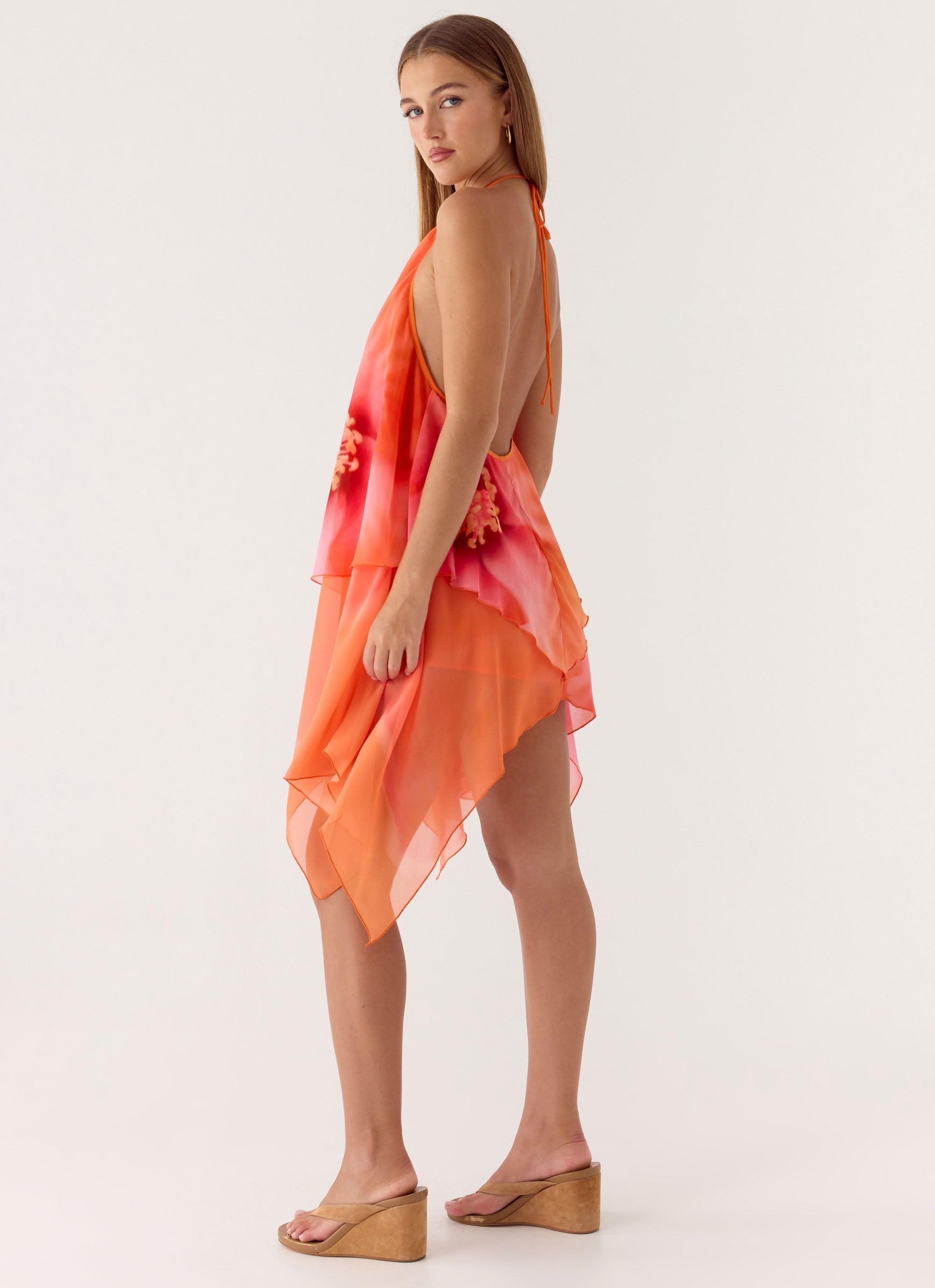 Wylma Mini Dress - Orange Blossom