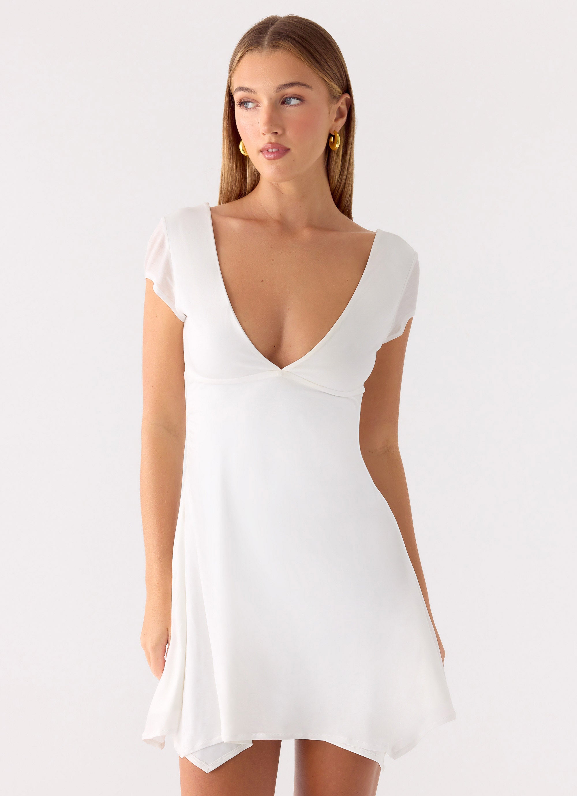 Zev Mini Dress - White