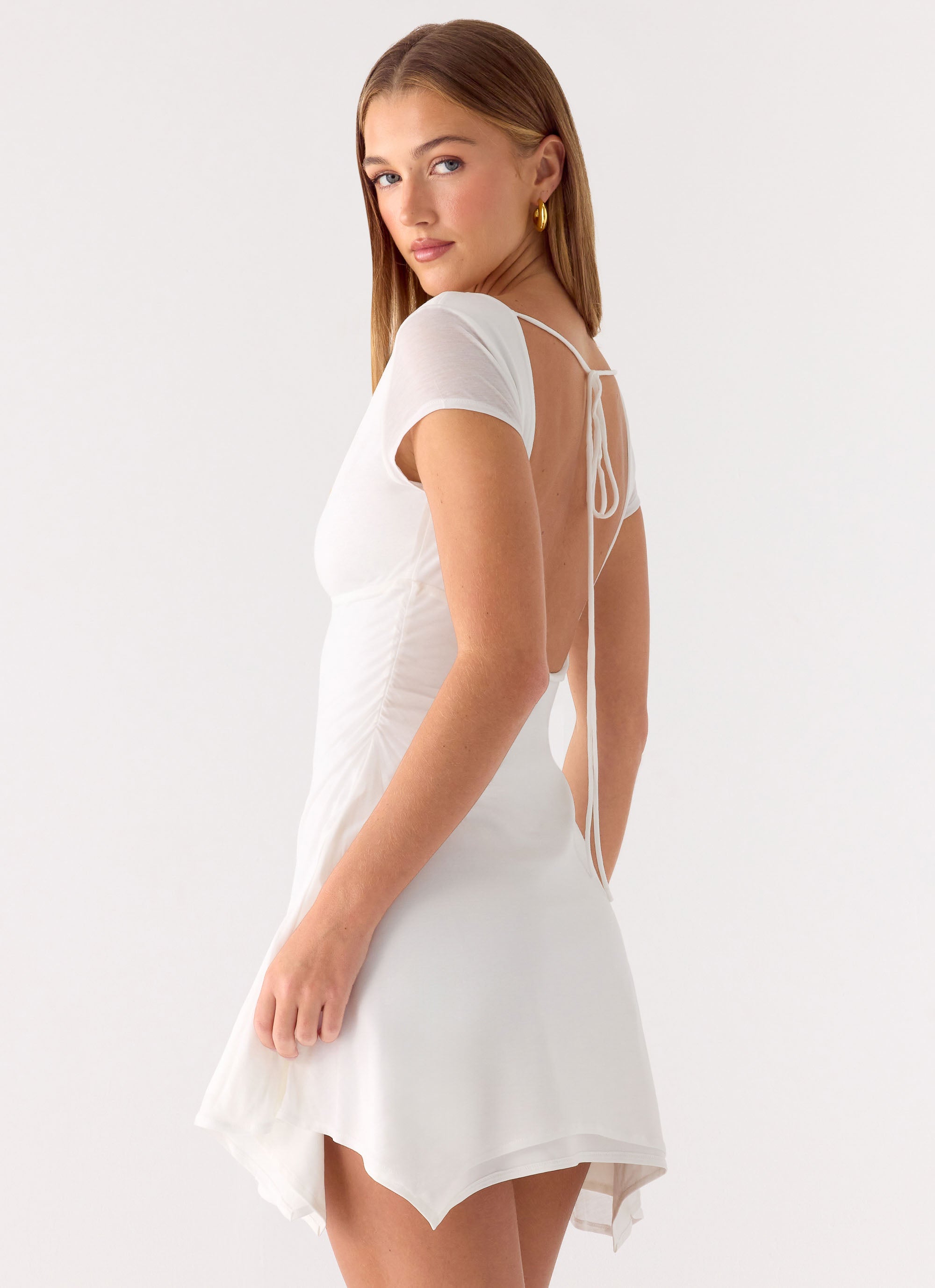 Zev Mini Dress - White
